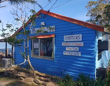 Image of the Oyster Shed.